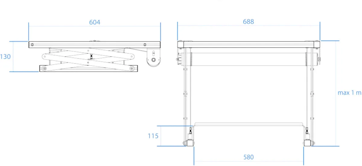 AluLift HC Supports pour vidéoprojecteurs