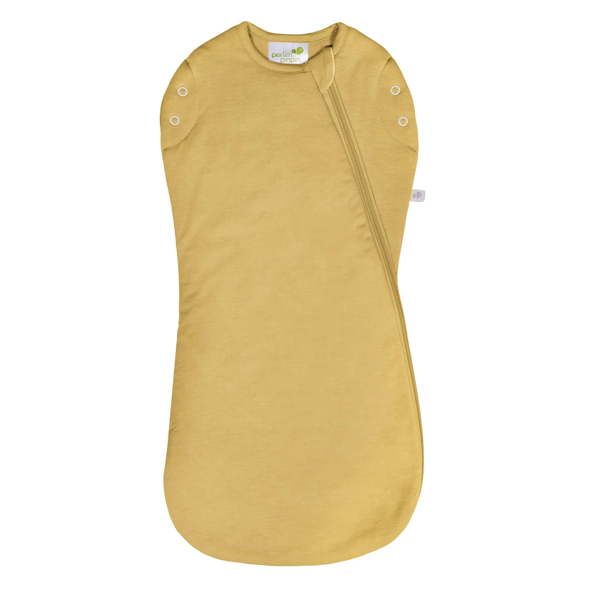 Perlimpinpin Sac de Nuit Nouveau-Né Bambou - Curry