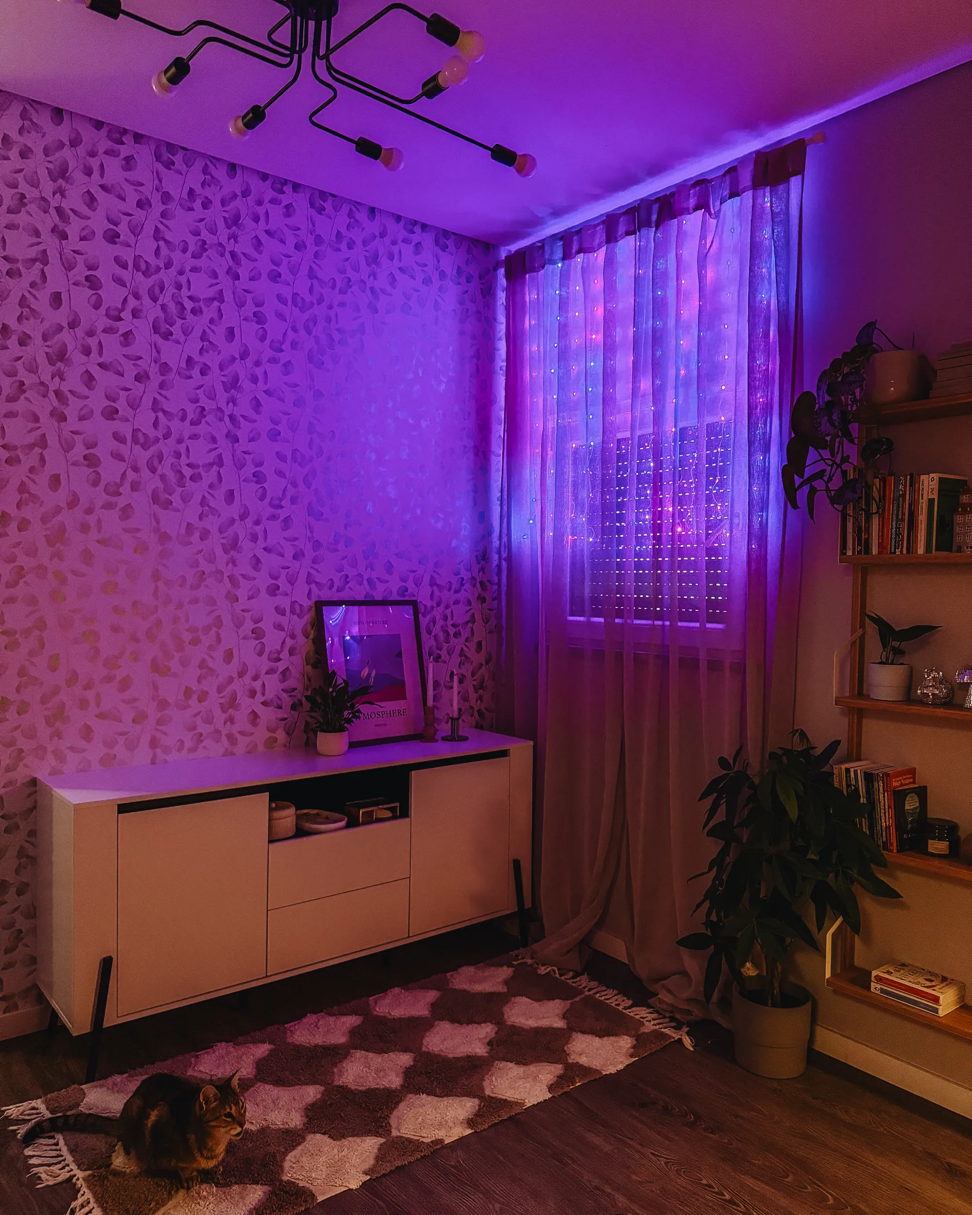 Lichtgordijn slimme LED met app KULUSUK 150 x 320 cm Multicolor
