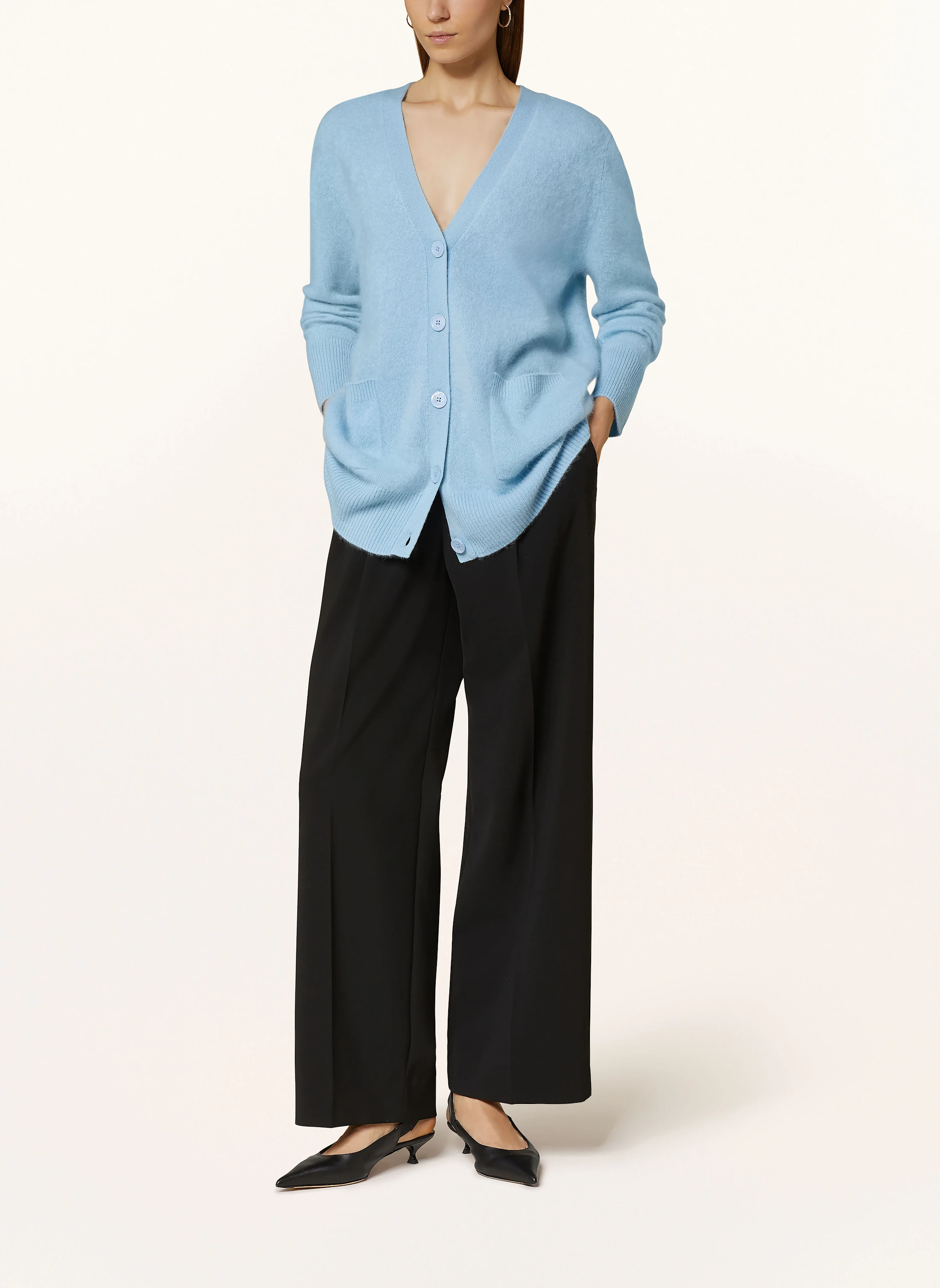 HERZEN'S ANGELEGENHEIT Cashmere-Strickjacke