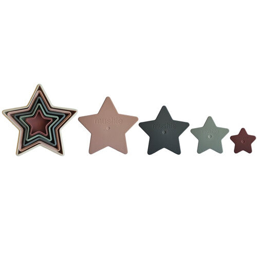 Mushie stapeltoren nesting star