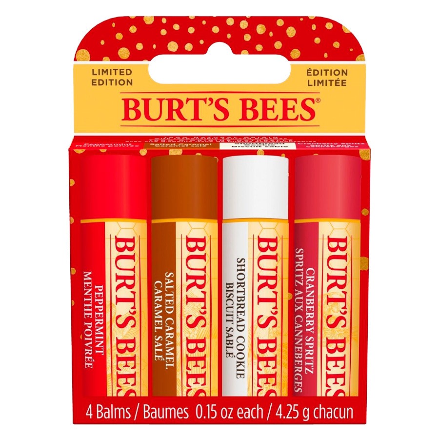 Burt's Bees Festive Fix Holiday Lip Balm 4x4,25g