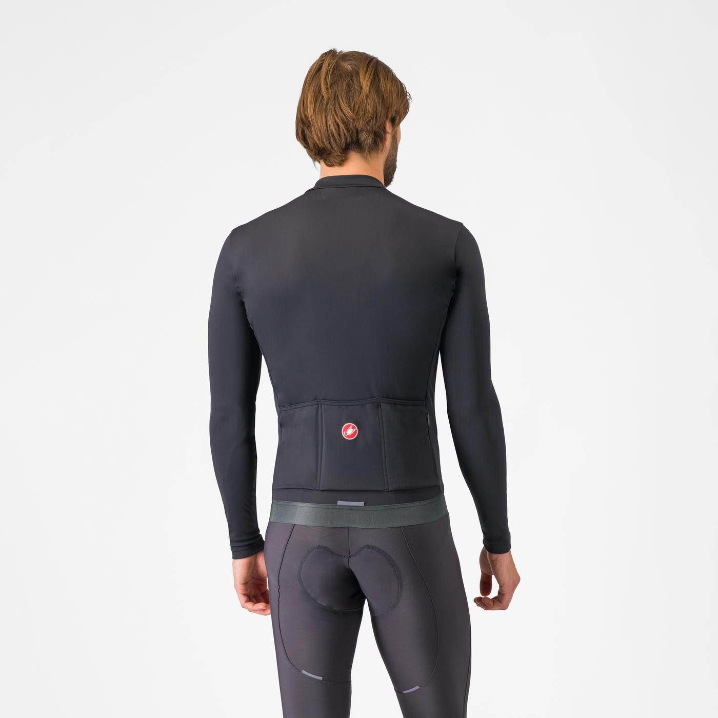 Espresso Thermal Jersey Herre Light Black