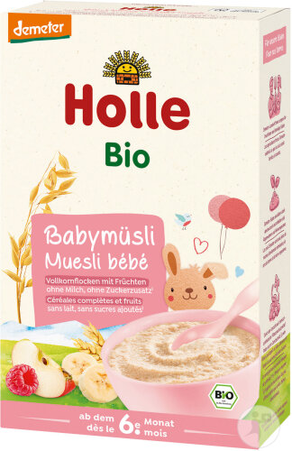 Holle Muesli Pour Bébé Dès 6 Mois Bio 250g
