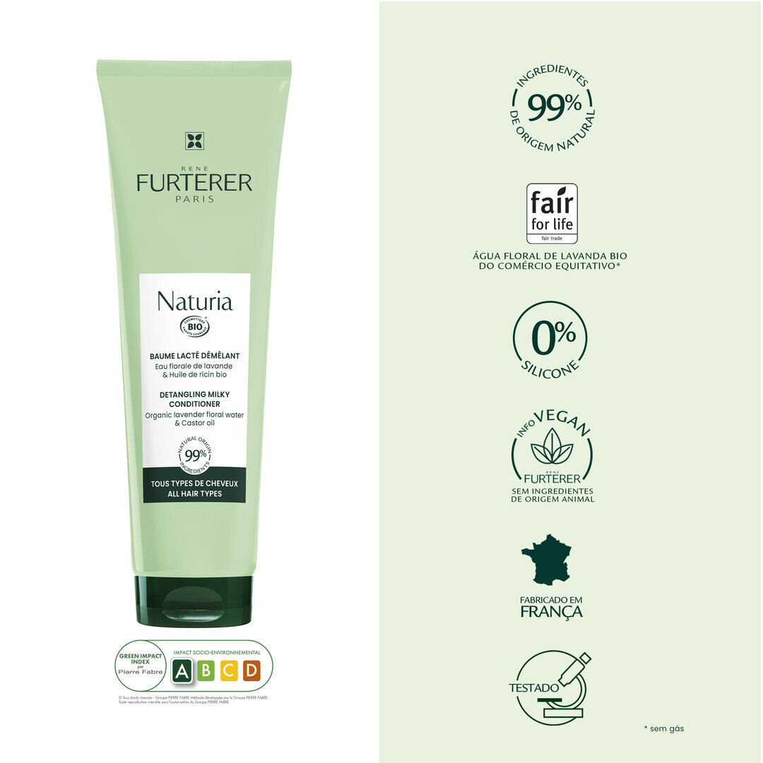 RENE FURTERER  Naturia Bálsamo Lácteo Desembaraçador - 150ml
