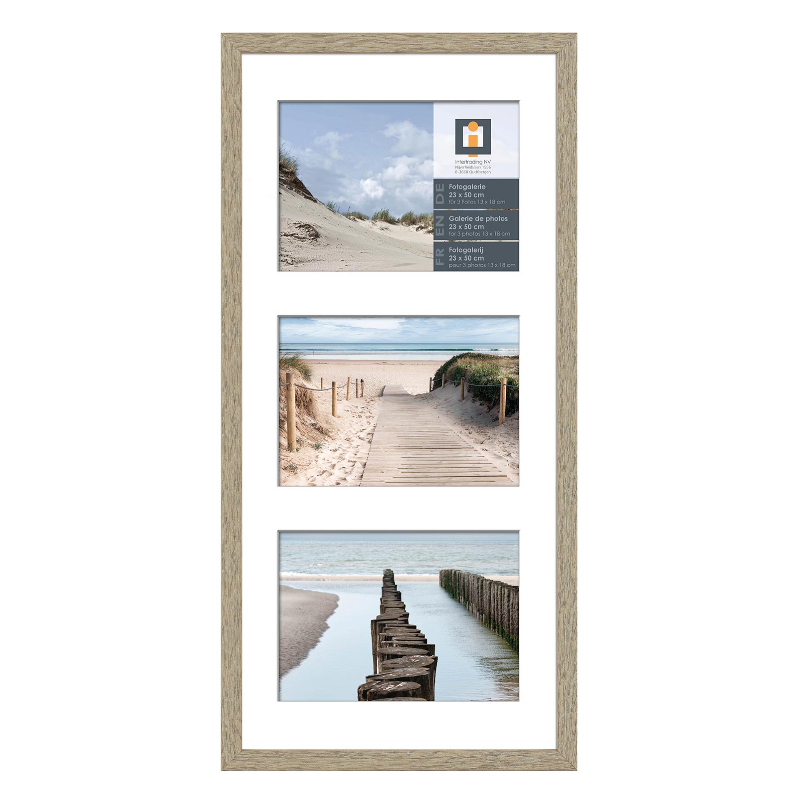 Bilderrahmen - vintage - 23x50 cm