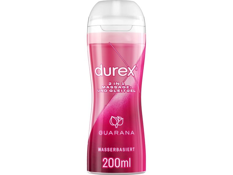 Durex Massage- & Gleitgel Play 2in1 Guarana 200 ml Massage Gleitmittel Guarana