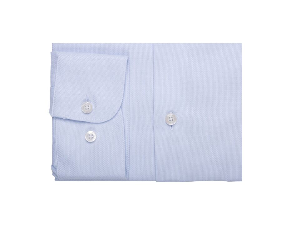 Chemise bleu pâle Oxford double fil uni - OTTAVIO CLASSIC