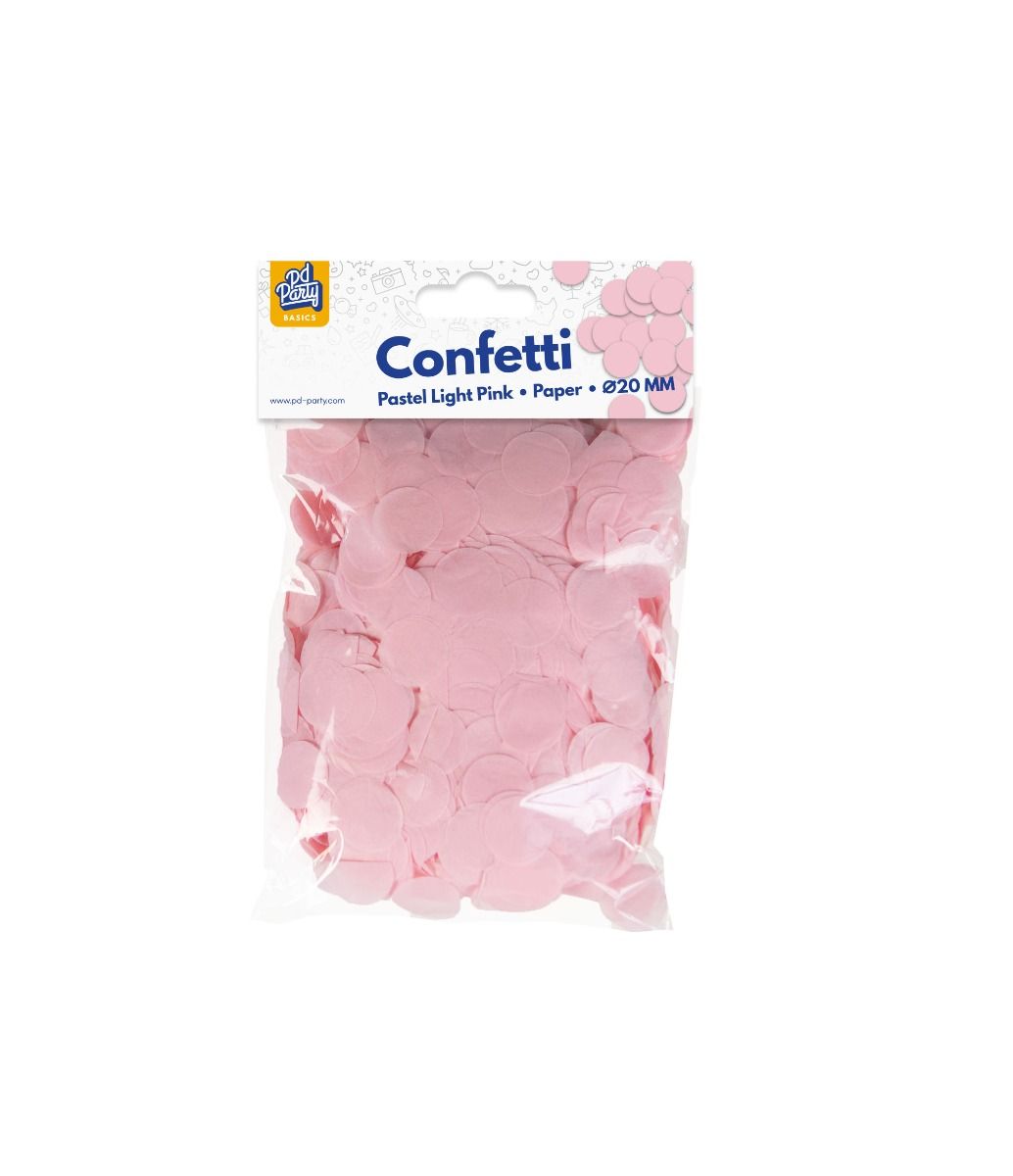 Lichtroze Confetti Pastel 50gr