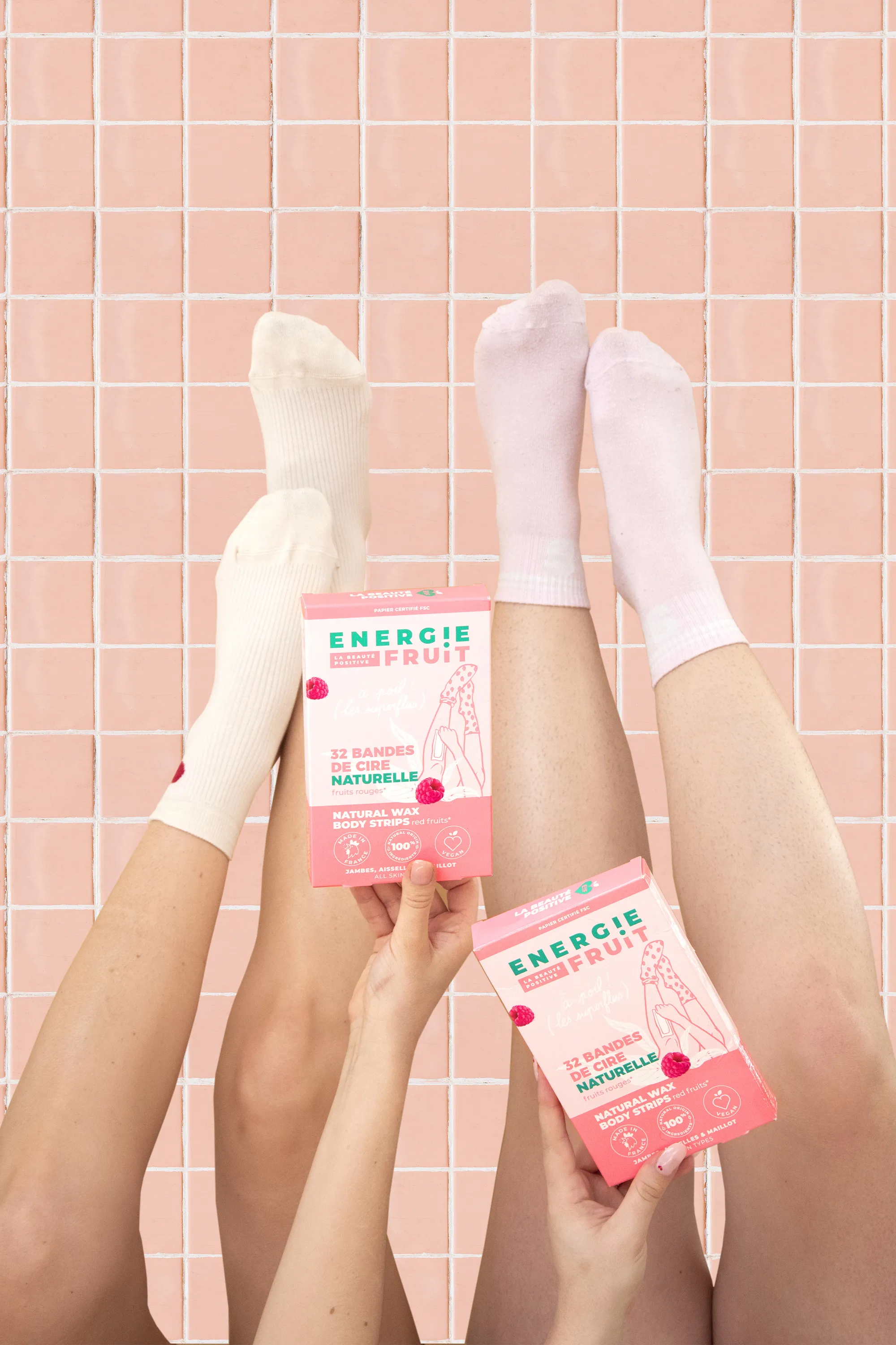 Energie Fruit Bandes de cire froide corps aux fruits rouges