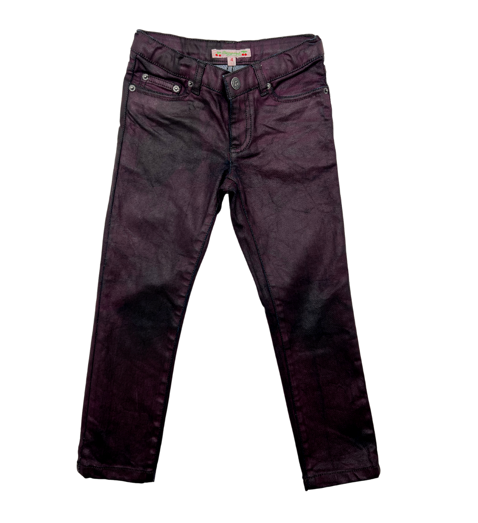 Pantalon enfant rouge - 4 ans | Rouge