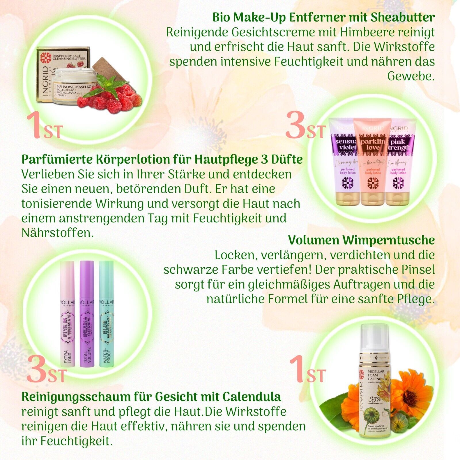 P-Beauty Geschenkbox Beautybox Damen für Körperpflege