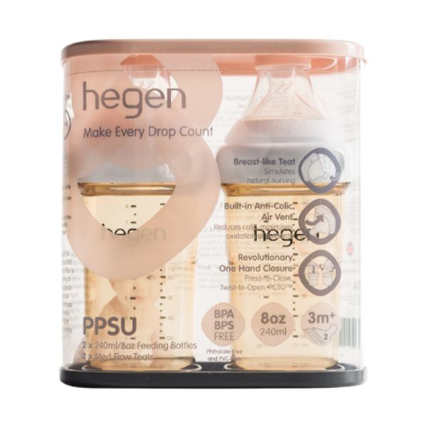 Hegen Babyfles 240 ml 2 Stuks