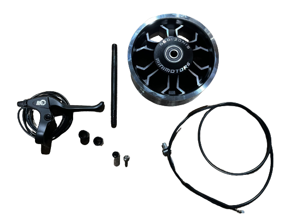 Kit Roue Avant Route pour Trottinette Electrique Dualtron Mini