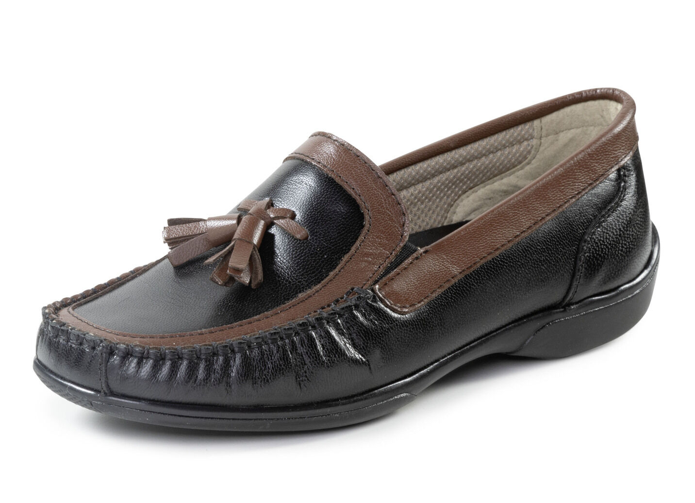 ELENA EDEN, klassische Damen-Slipper, mit herausnehmbarem Fussbett