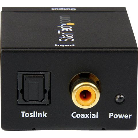 StarTech.com Convertisseur audio coaxial numérique ou Toslink optique SPDIF vers RCA stéréo