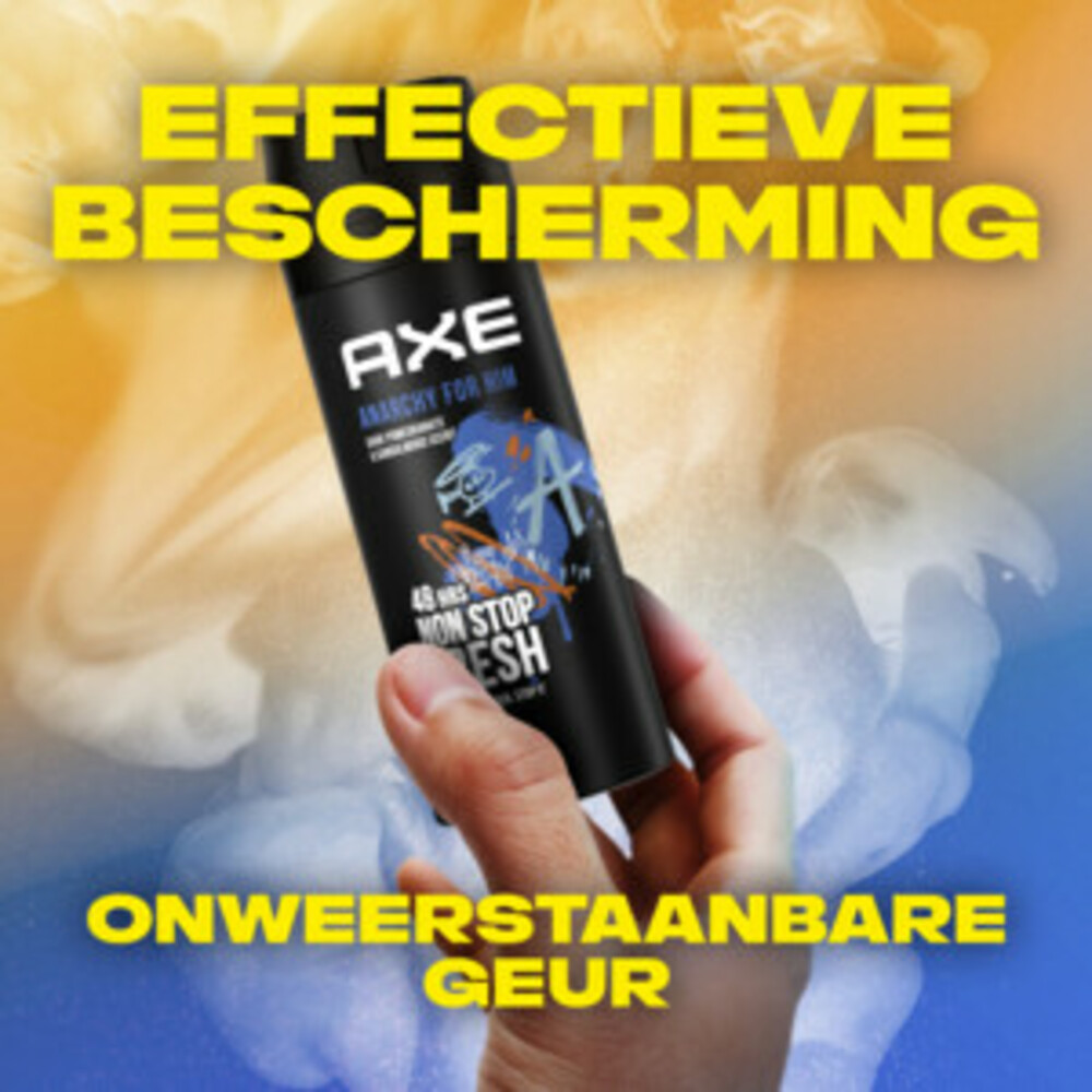 6x Axe Deodorant Bodyspray Anarchy for Him150 ml