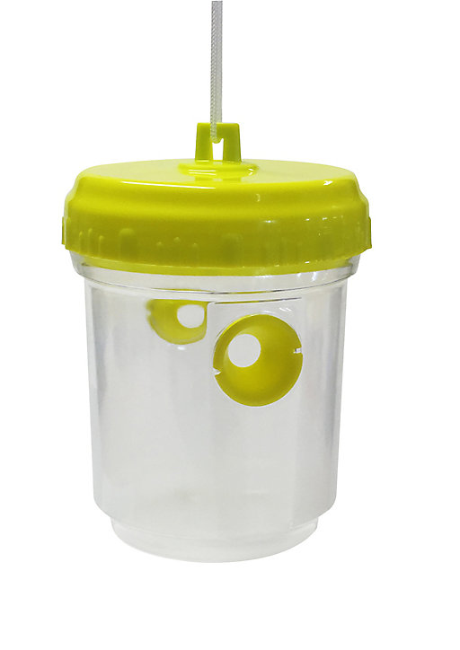 Piège à guêpes en plastique H.13,2 xl. 9,6 cm