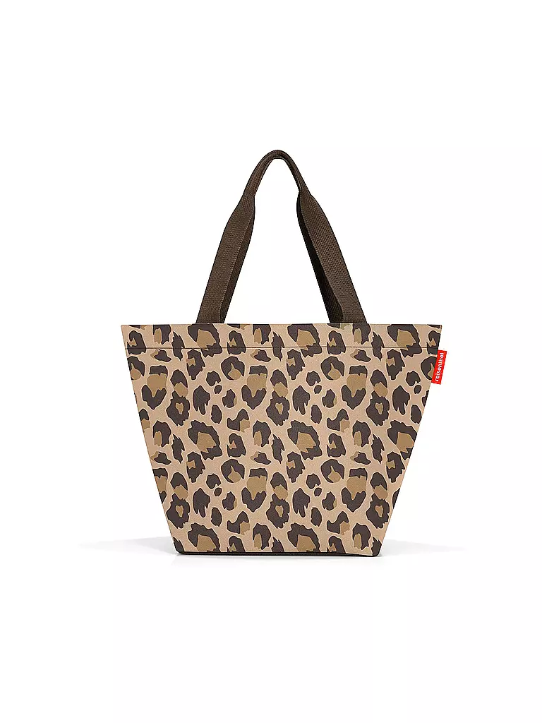 REISENTHEL Tasche - Shopper Medium Leoprint braun