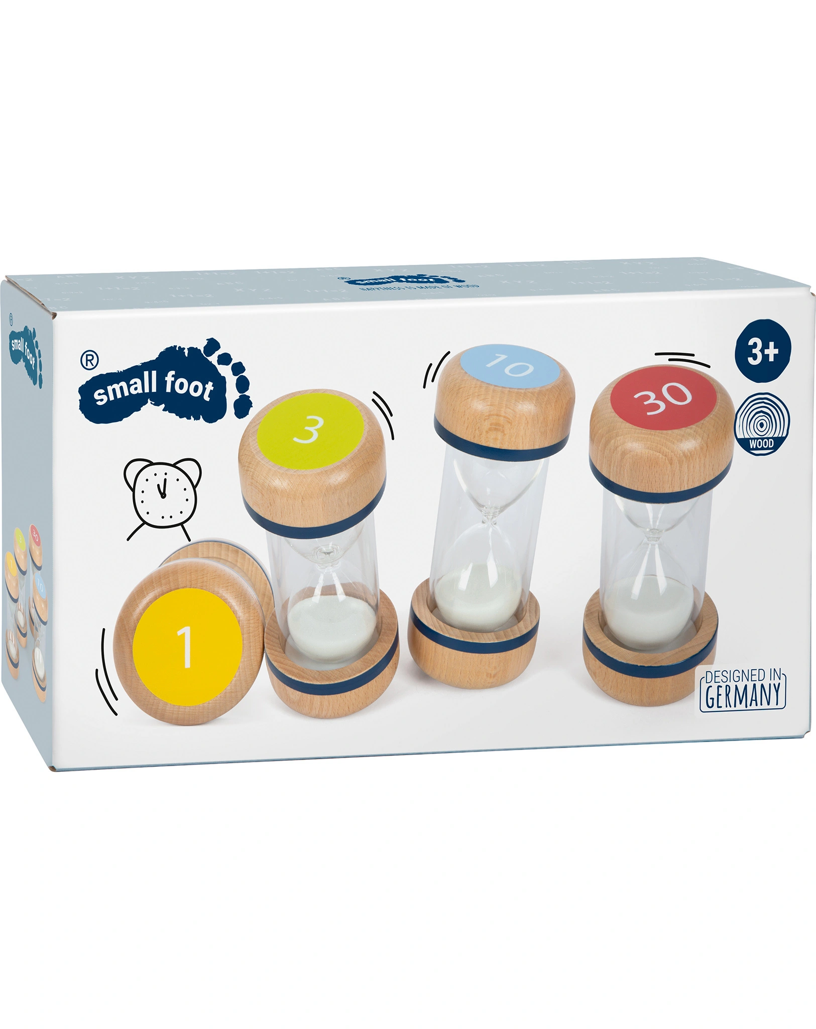 Sanduhren-Set XL EDUCATE 4-teilig