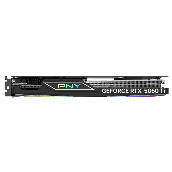 PNY GeForce RTX 5060 Ti EPIC-X RGB Overclocked Triple Fan 16GB GDDR7 Reflex 2 RTX AI DLSS4