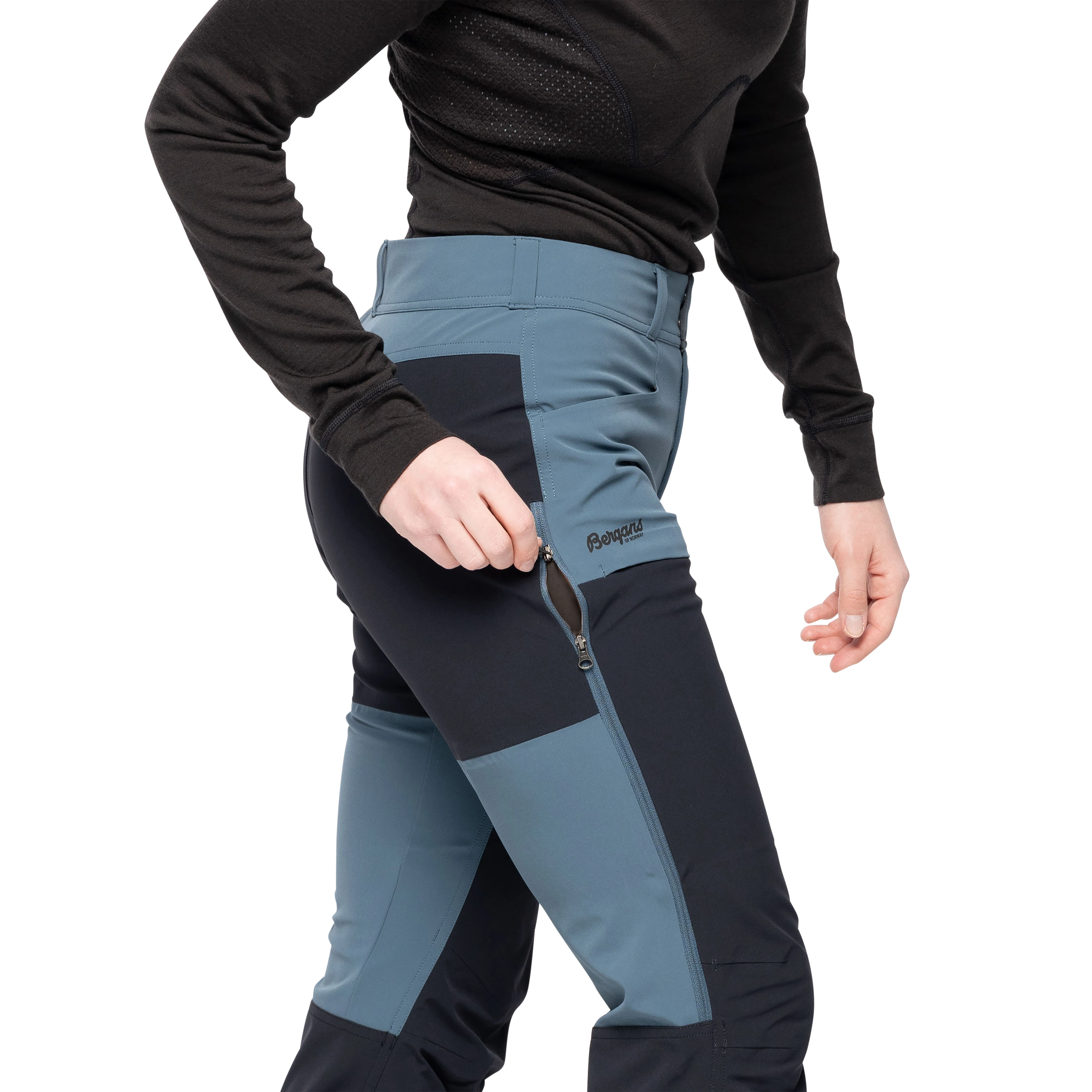 Bekkely Hybrid W Pants Orion Blue / Black
