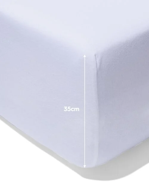 drap-housse boxspring molleton stretch 80x200 blanc