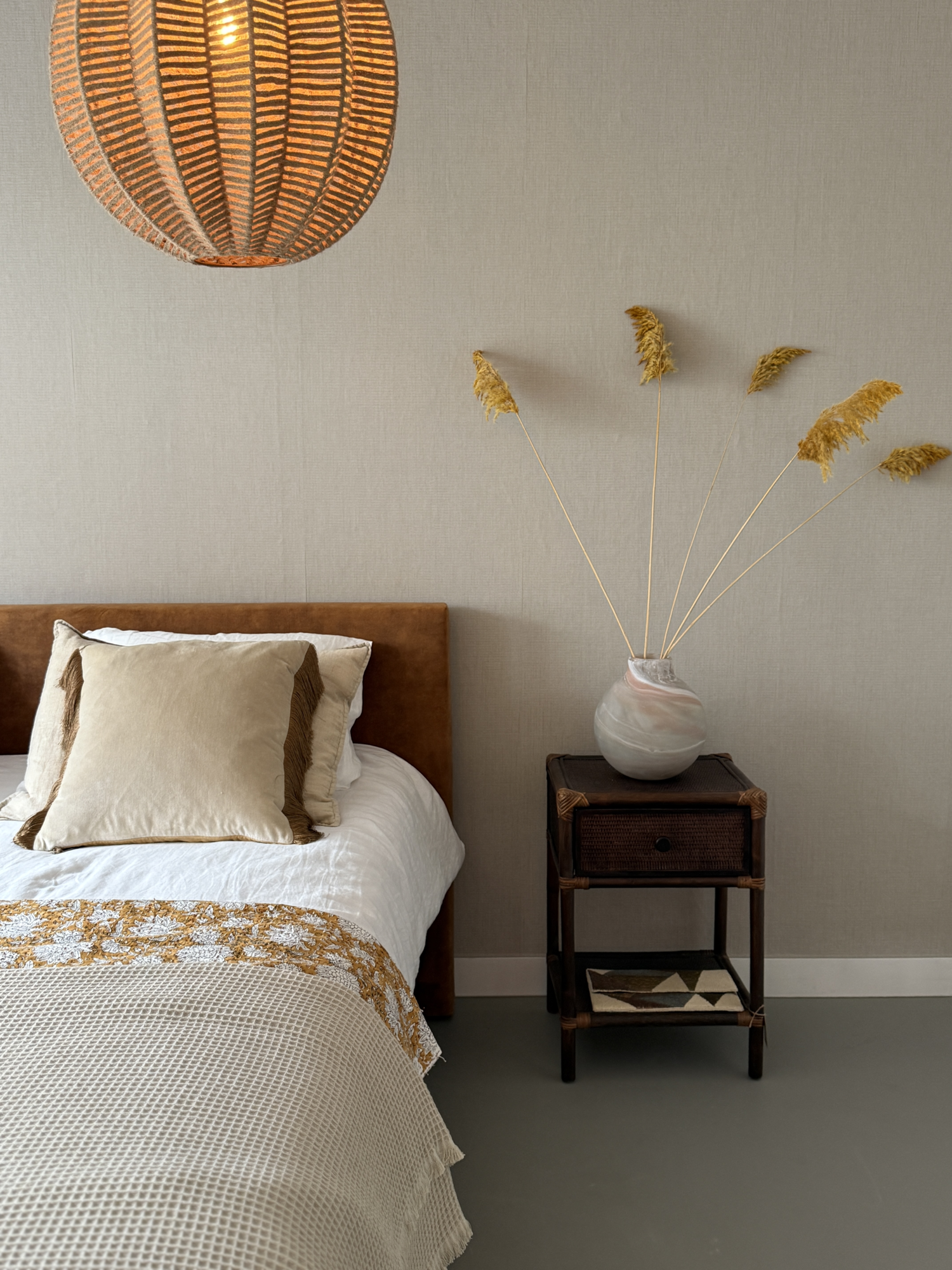 Boxspring Sparkle Velvet Gold 140x210