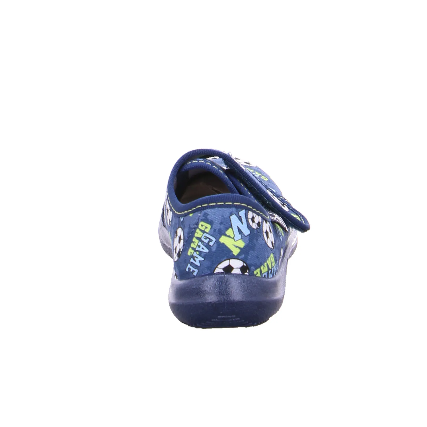 BECK Kinder-Hausschuh Blau Textil  Unisex