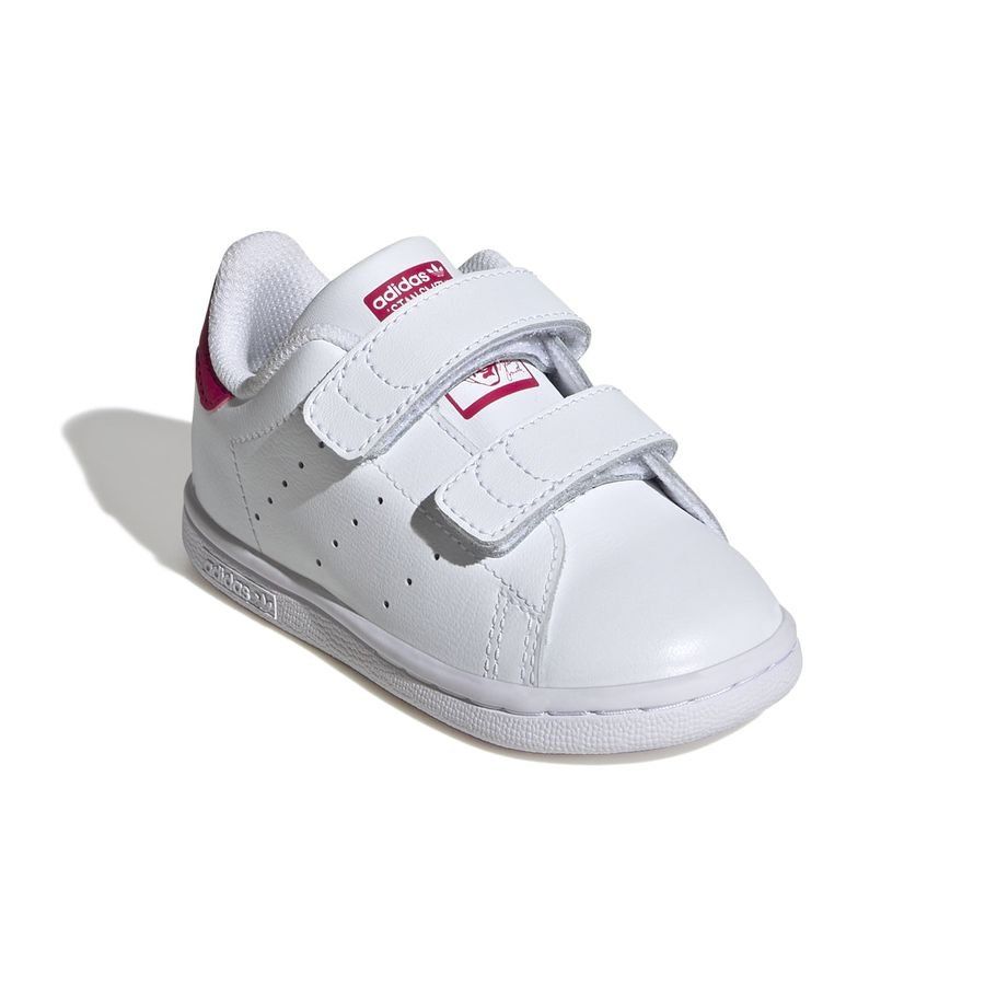 adidas Originals Chaussures Stan Smith Comfort Closure - Blanc/Rose Enfant