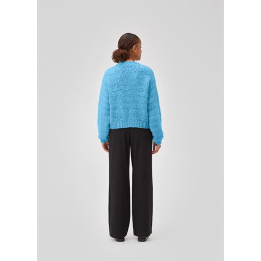 Modström GroverMD O-neck Striktrøje, Bonnie Blue, L