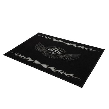 Tapis environnemental Oxford Flame 90x60 cm Universel - Noir