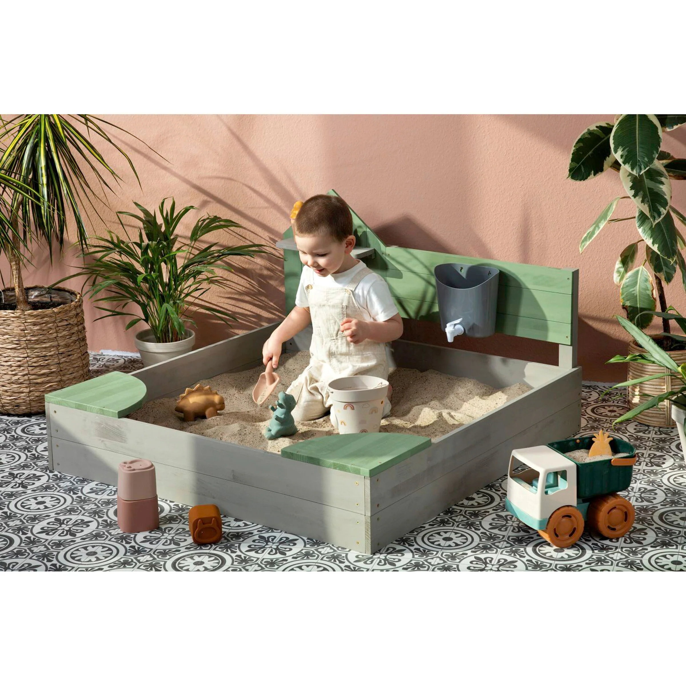 MUDDY BUDDY® Sandkasten Cozy House