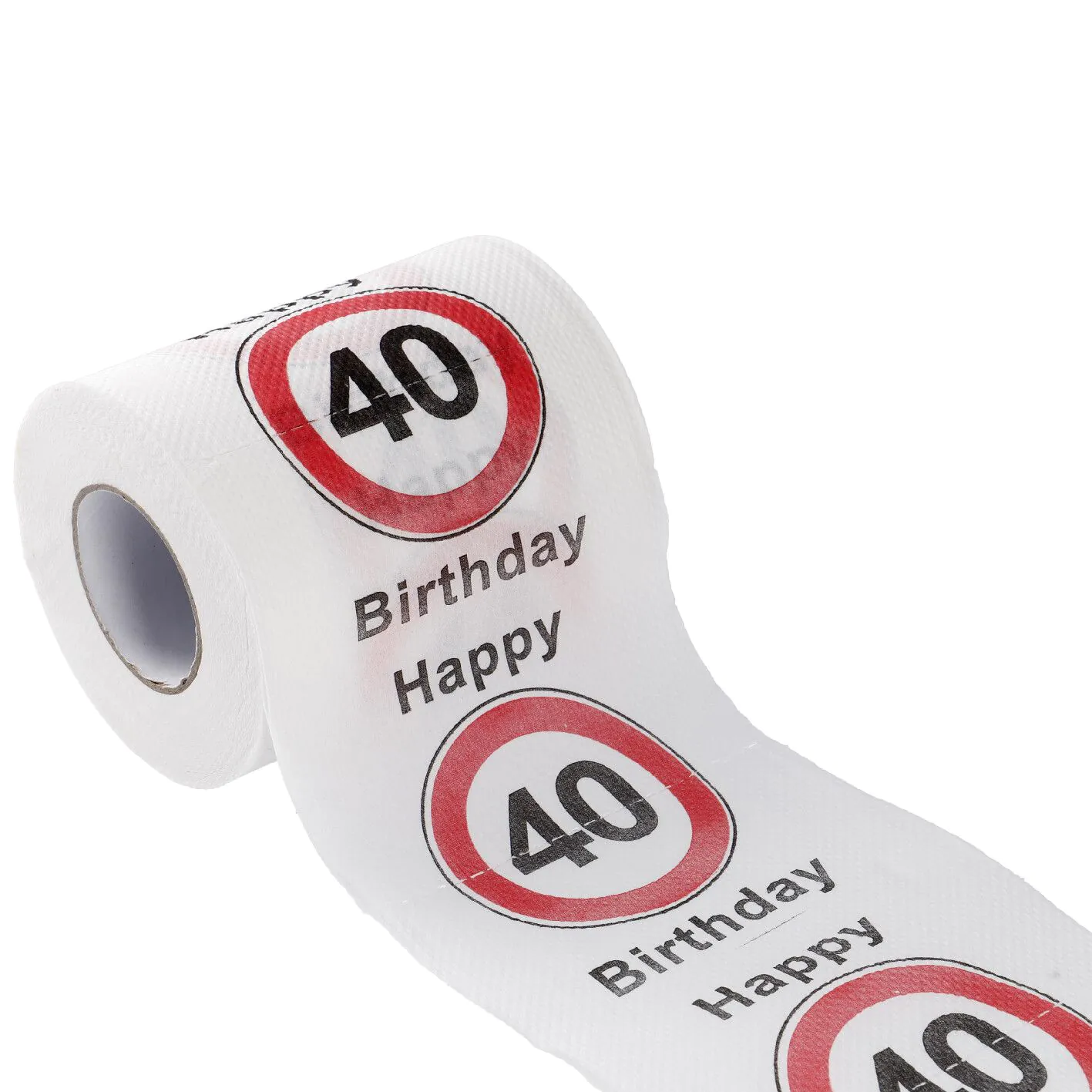 Toilettenpapier Birthday 40 Jahre 24 Meter