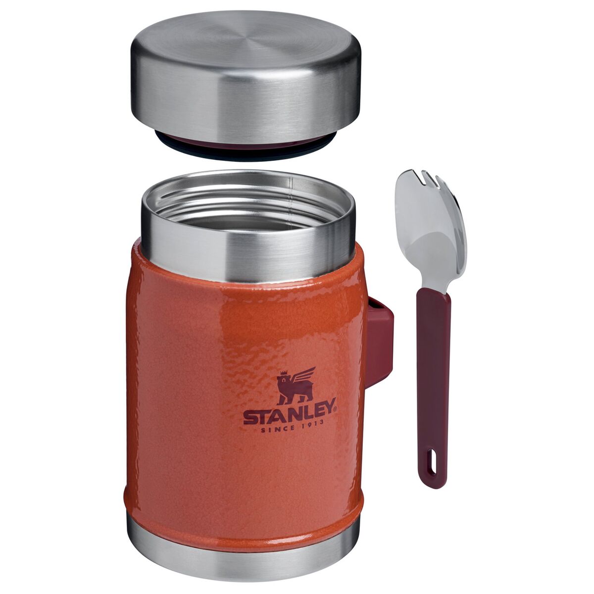 Classic mattermos 0,4 liter, hammertone clay
