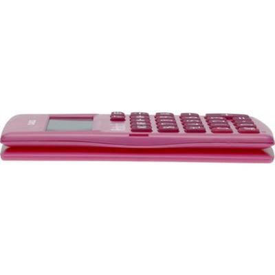 Calculatrice de poche Casio Petit-FX LC-401LV - 8 chiffres - alimentation batterie - rose