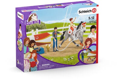 Schleich Horse Club Lekesett Mias Voltigeridesett
