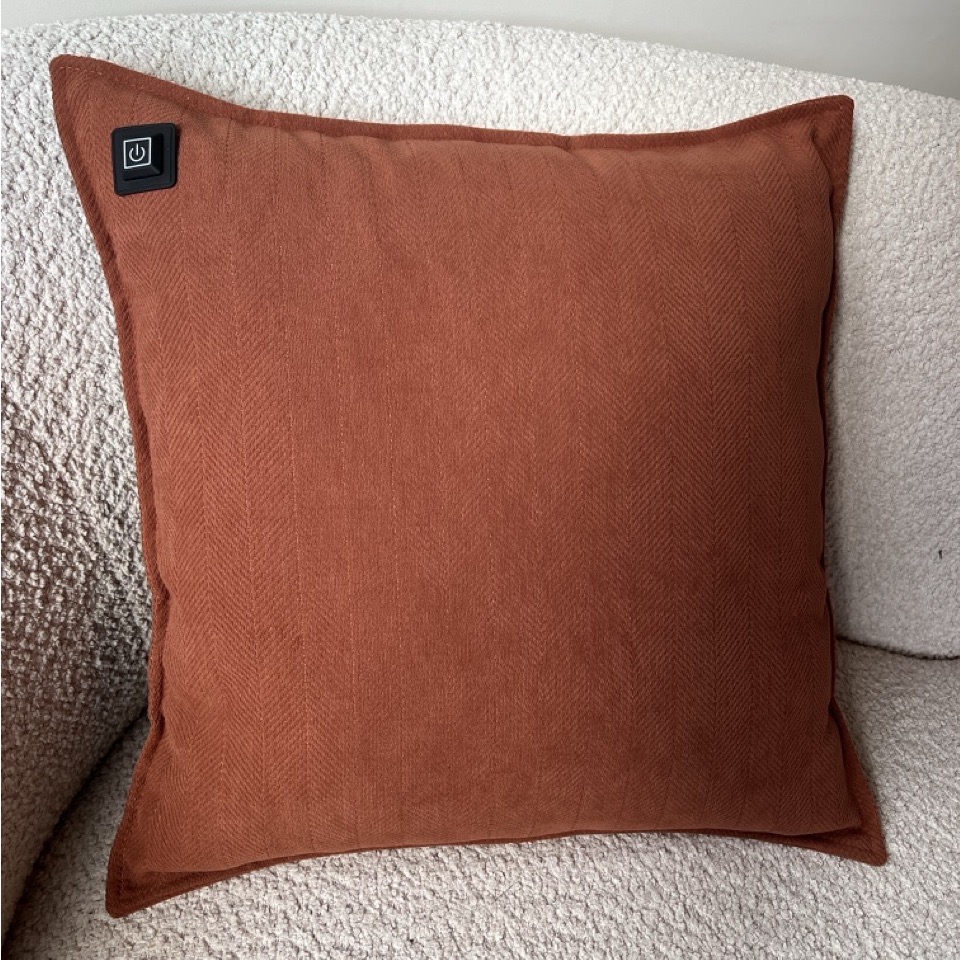 Warmpi Chenille Warmtekussen - Cognac
