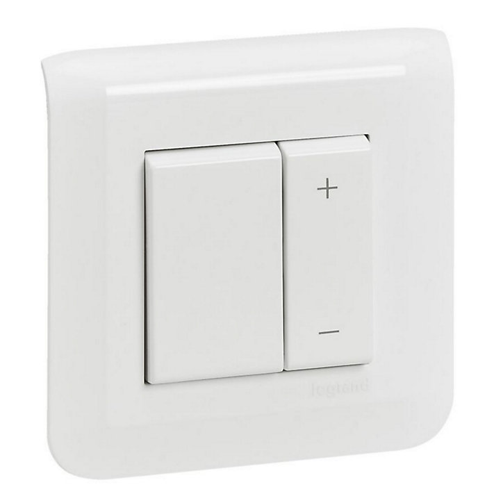 Mécanisme écovariateur à griffes Legrand Mosaïc blanc