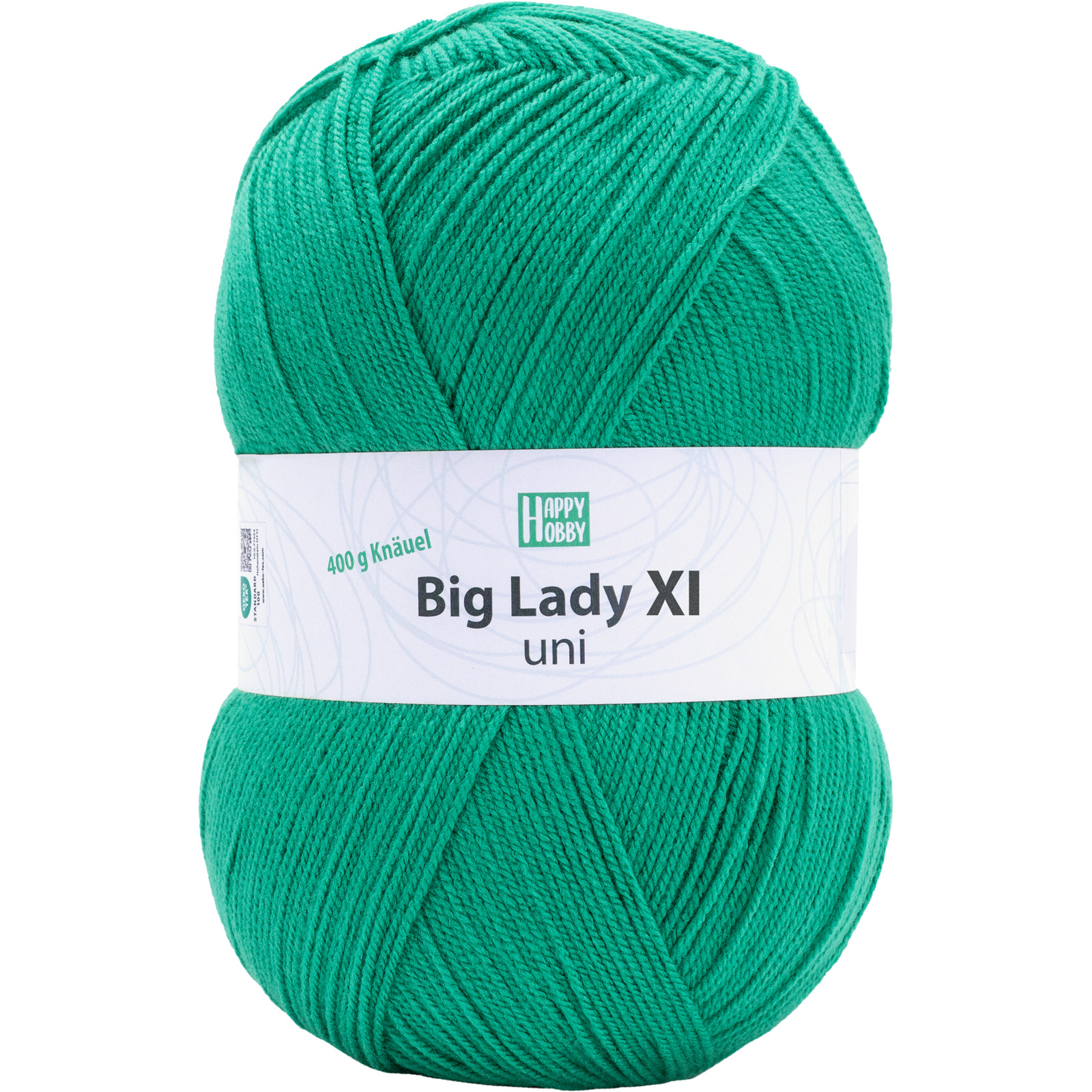 Acrylgarn Big Lady uni XL, 400 g grün