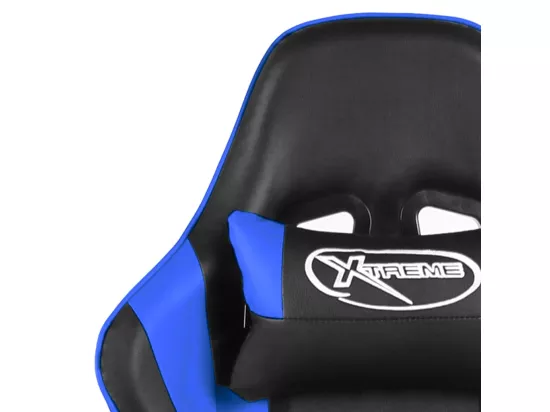 Chaise de jeu pivotante Bleu PVC