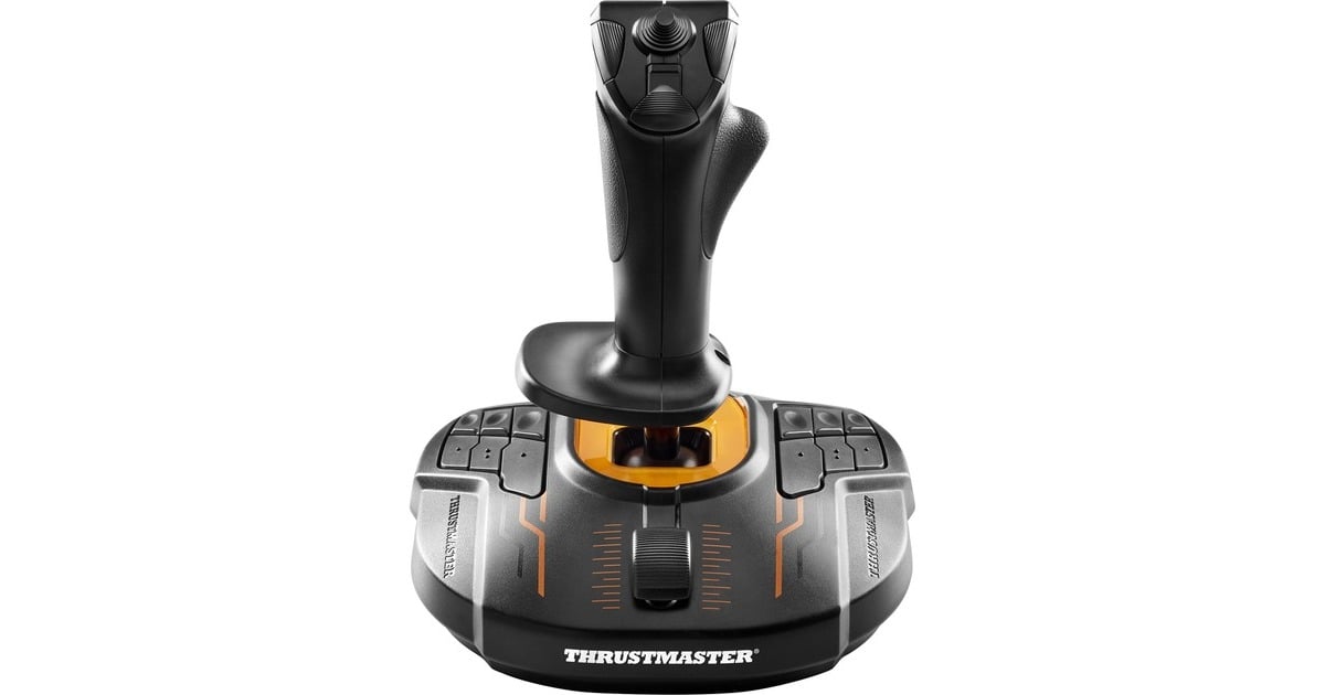 ThrustmasterT.16000M FCS joystick  (Zwart/oranje, Pc)