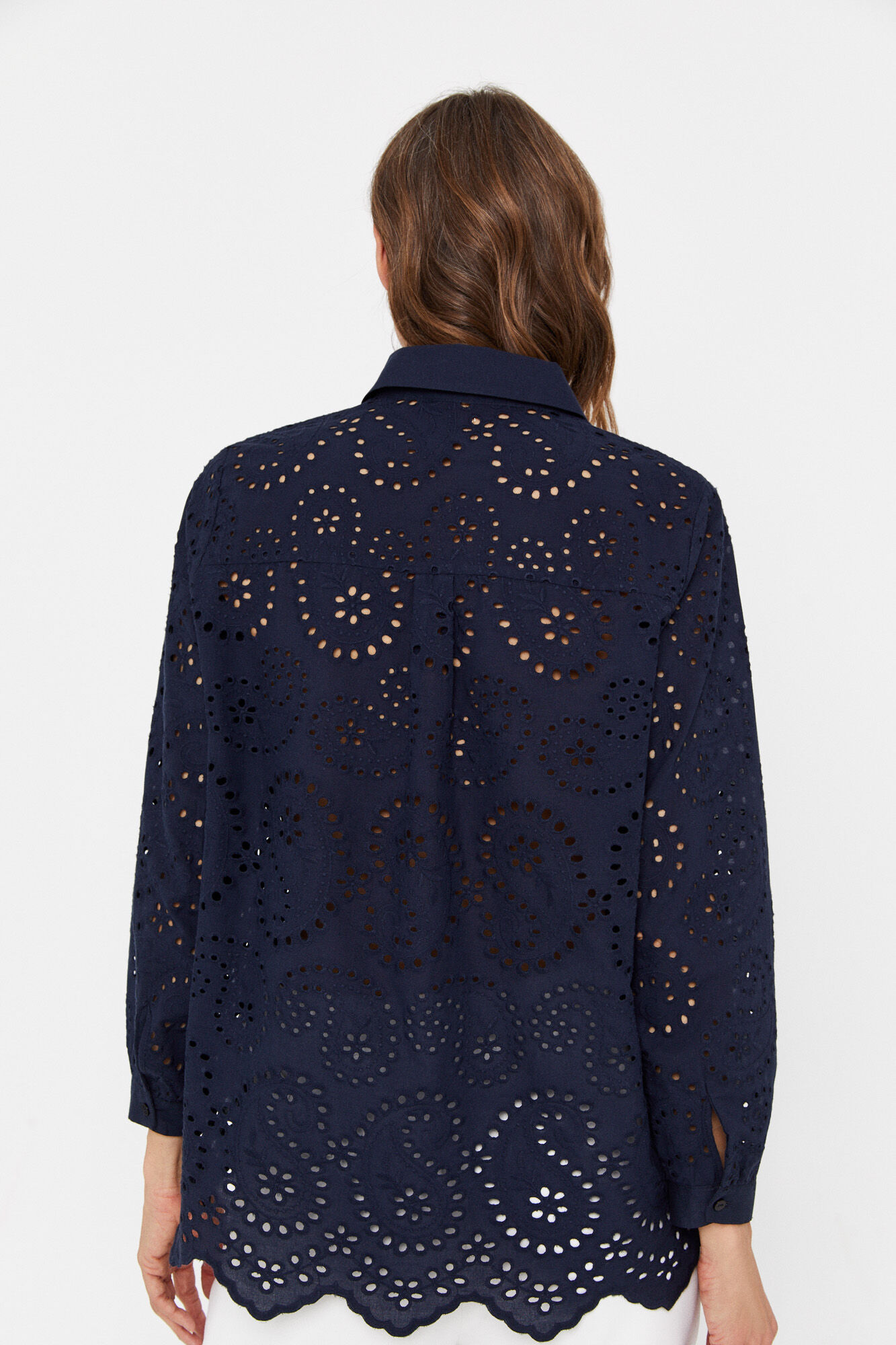 Camisa Schiffly - Azul marinho