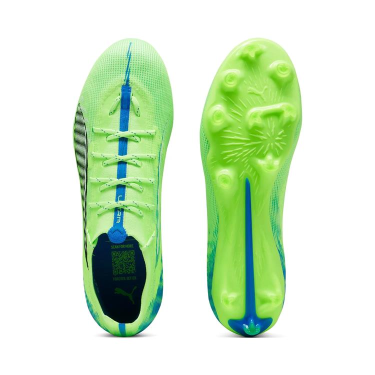 PUMA ULTRA 5 PRO FG/AG 107685 FIZZY-APPLE-PUMA-WHITE-BLUEMAZ