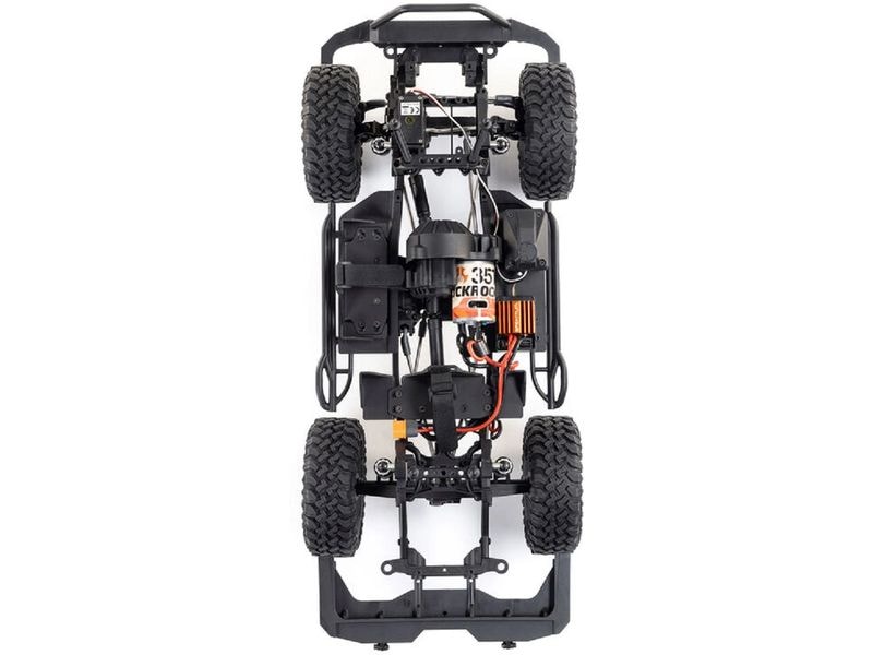 Axial Scale Crawler SCX10 III Base Camp ARTR, Grau Rockcrawler Basis Ausführung mit Spektrum
