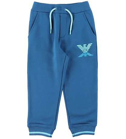 Emporio Armani Jogginghosen - Marokkanisches Blue