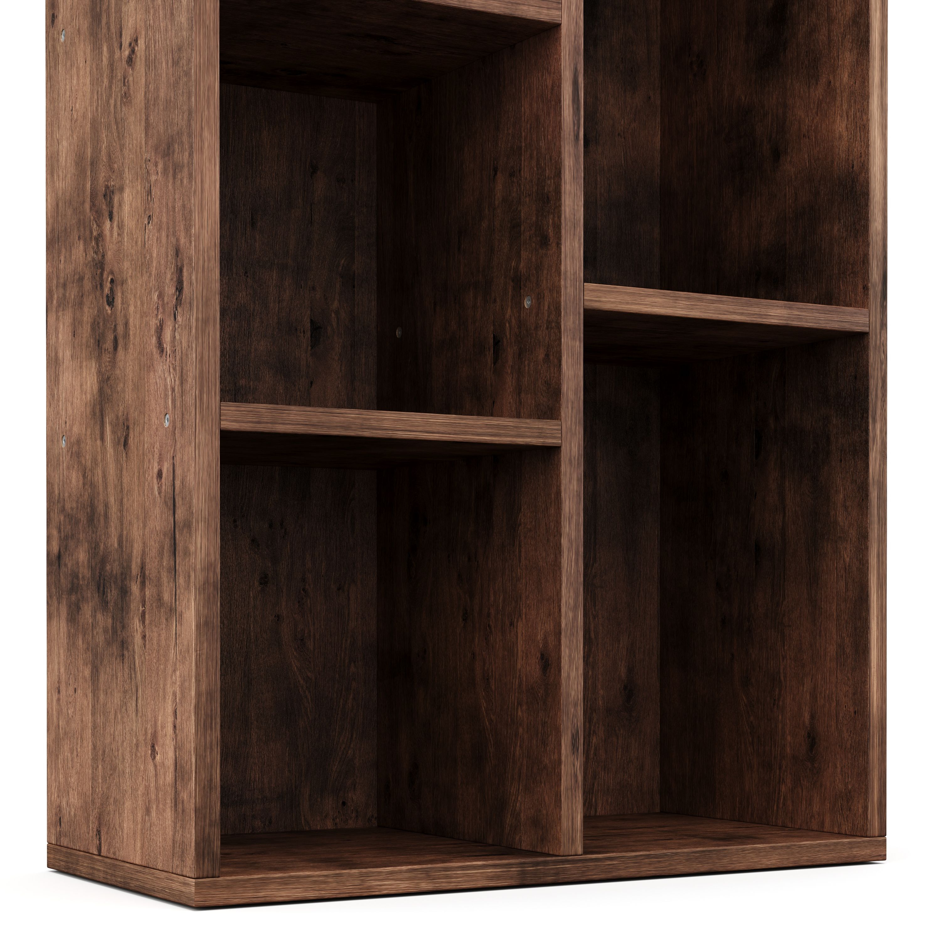 Bücherregal Vintage BONITA 7 Fächer 50 x 106 cm