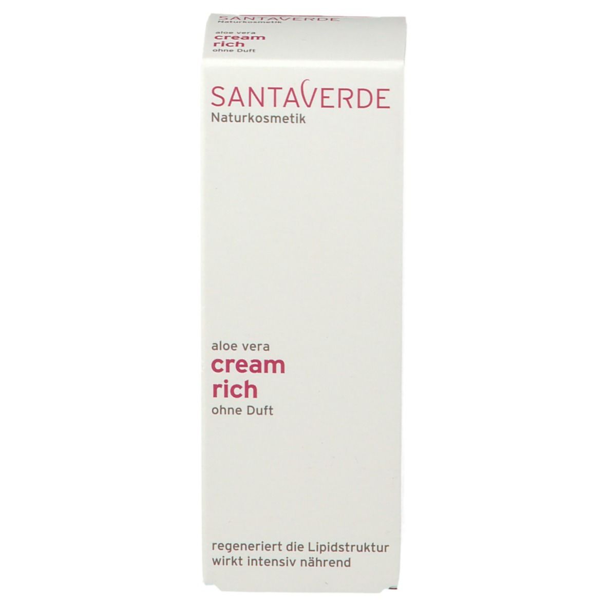 SANTAVERDE Aloe Vera Creme Rich ohne Duft
