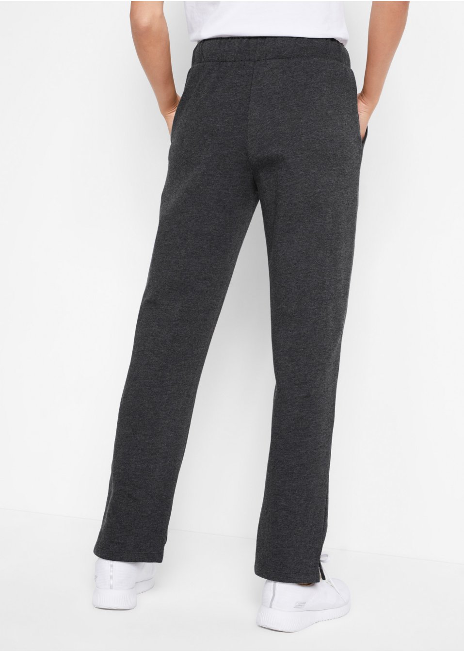 Pantalon de jogging en coton biologique, coupe droite