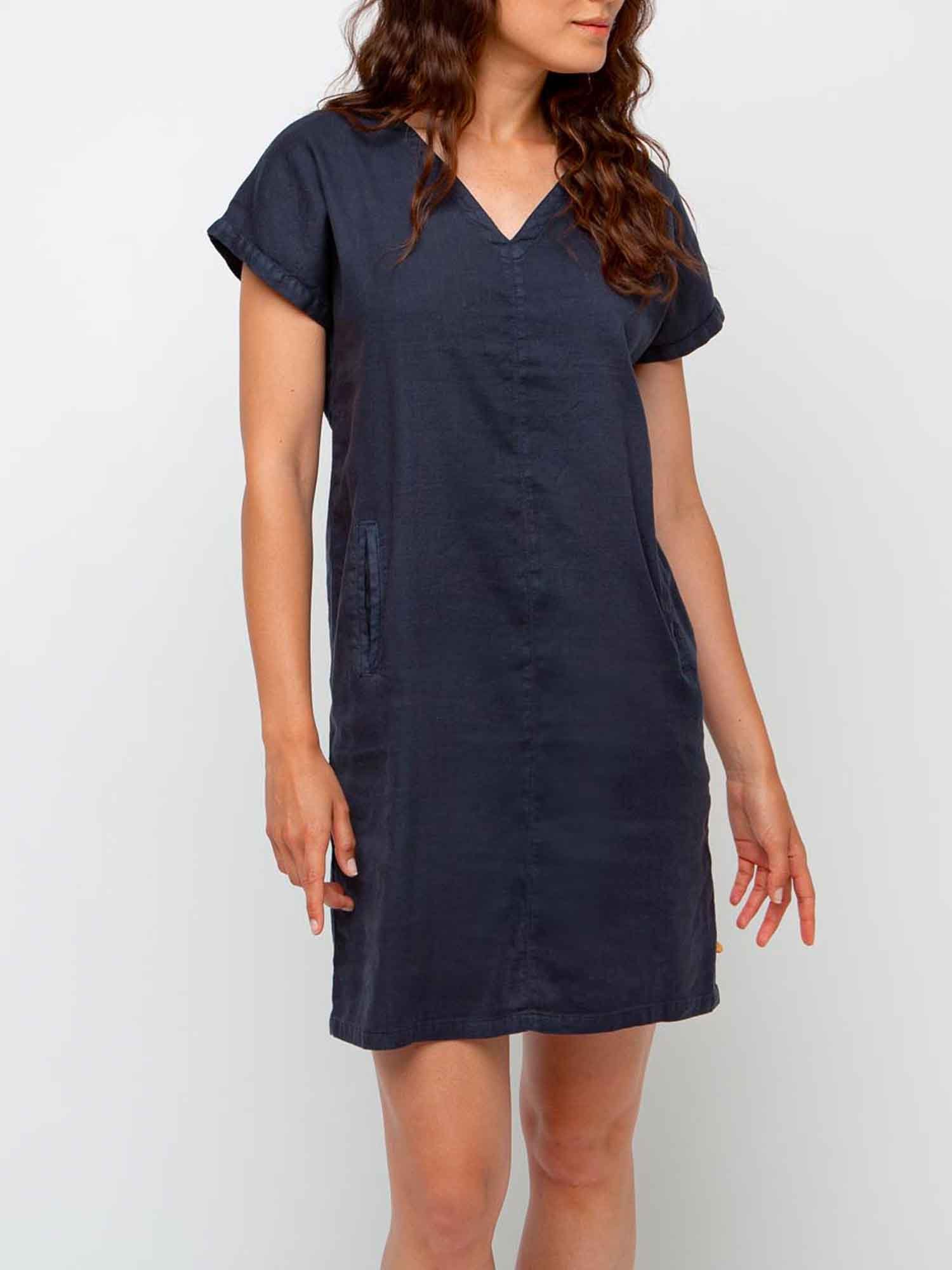Robe Droite Marine